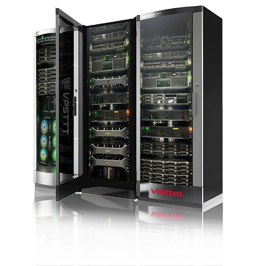 thuê tủ rack viettel